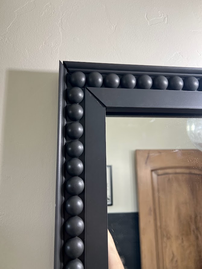 How to Make a DIY Wood Mirror Frame for Bathroom Vanity Story - Tidbits