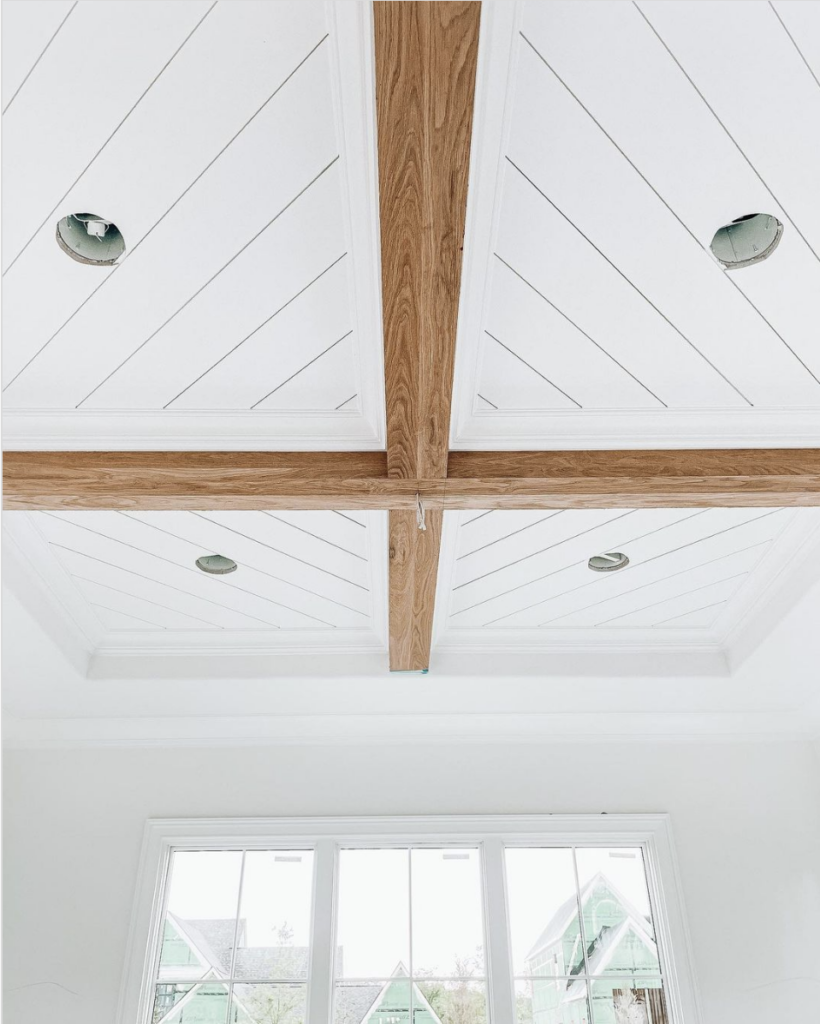 how to make faux beams